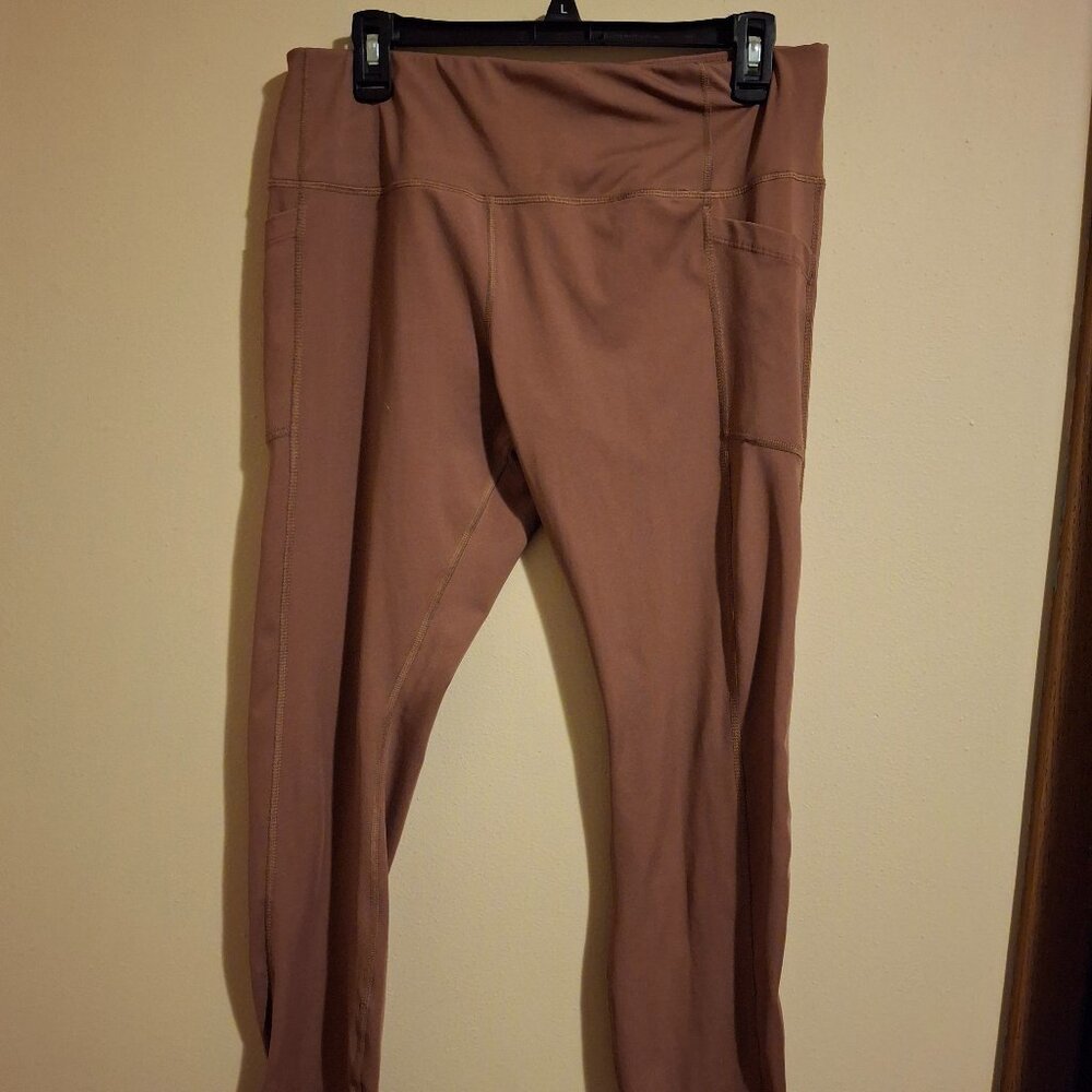 Brown Legging w/ Pocket